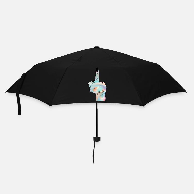 Hexenfinger - Regenschirm (klein) - Schwarz