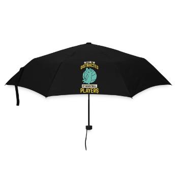 Basketball player - Umbrella (small) - black - Front