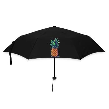 Pineapple - Umbrella (small) - black - Front