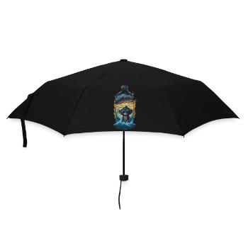 Monkey - Umbrella (small) - black - Front