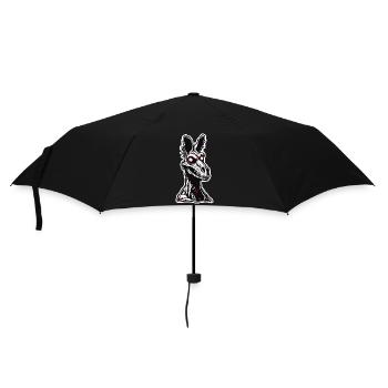 Kangaroo / Animal / Australia / Marsupial / Outback - Umbrella (small) - black - Front
