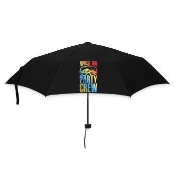 Masque de ski après-ski Party Crew coloré - Parapluie standard - noir - Devant