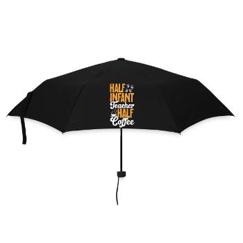 Enseignante de maternelle Éducatrice de centre de garde - Parapluie standard - noir - Devant