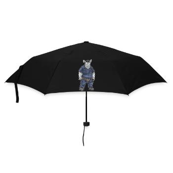 Rhino Policier Police Casquette Police - Parapluie standard - noir - Devant