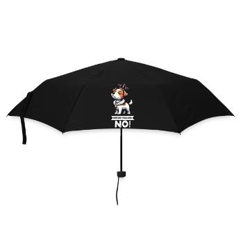 Before You Ask Jack Russel terrier Jack russel dog - Regenschirm (klein) - Schwarz - Vorne
