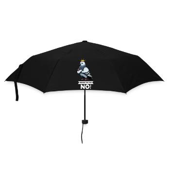 Avant de demander Pigeon Pigeons Pigeons Lovers Pigeon Bird - Parapluie standard - noir - Devant