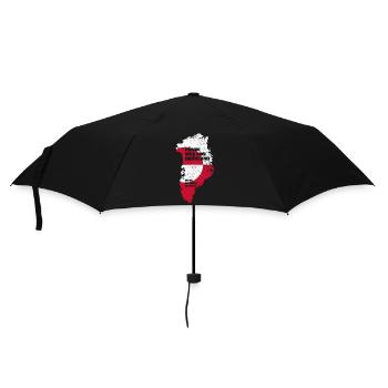 Hands off Greenland (Greenland Edition) - Umbrella (small) - black - Front
