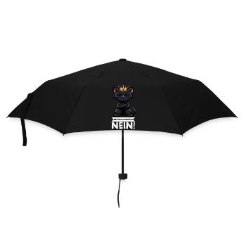 Before you ask No Cat Cats Cat Lover - Umbrella (small) - black - Front