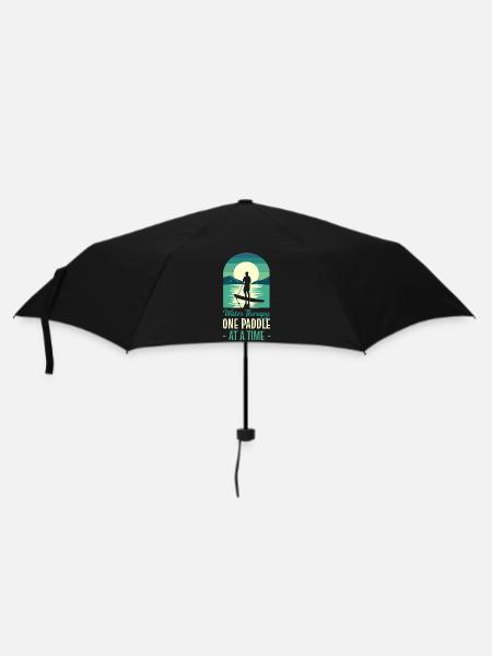 SUP Wassersport Paddelbrett Yoga Sup Pop - Regenschirm (klein) - Schwarz