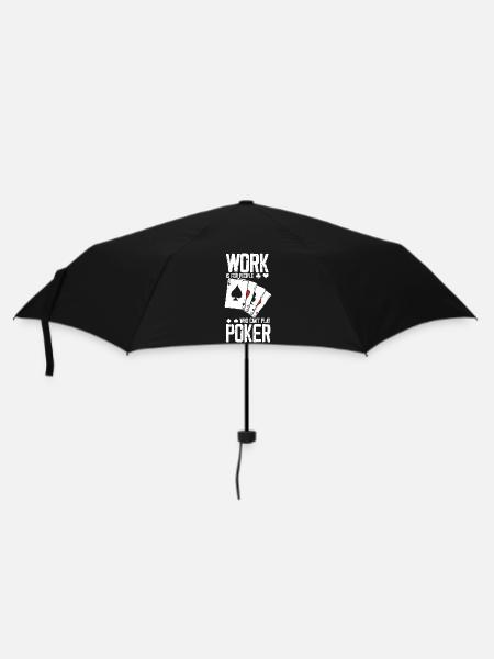 Poker - Umbrella (small) - black