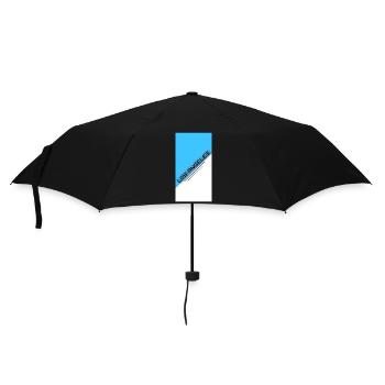 Los Angeles - Regenschirm (klein) - Schwarz - Vorne