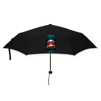 Voiture vintage California retrosunset - Parapluie standard - noir - Devant