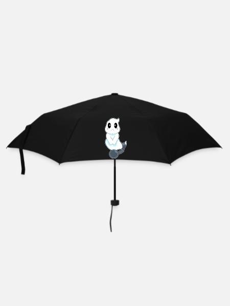Geist Halloween Gefangener - Regenschirm (klein) - Schwarz