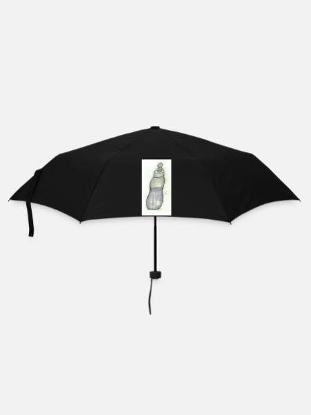 Babyflasche - Regenschirm (klein) - Schwarz