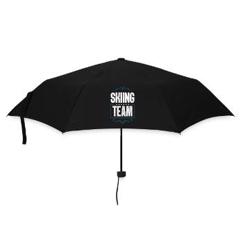 Équipe de ski Ski Fahren - Parapluie standard - noir - Devant