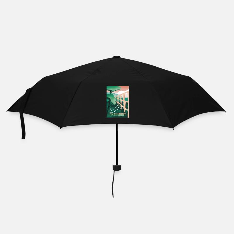 Chaumont Haute-Marne - Parapluie standard - noir