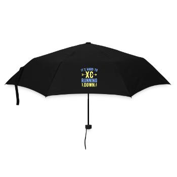Cadeau de course XC drôle XC Runner Edition - Parapluie standard - noir - Devant