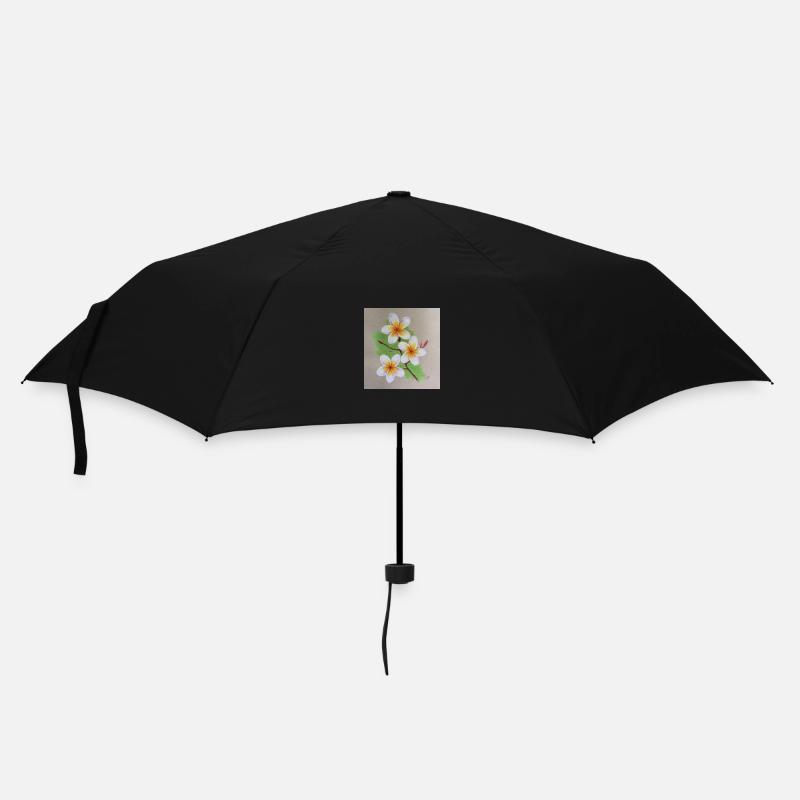 flower - Umbrella (small) - black