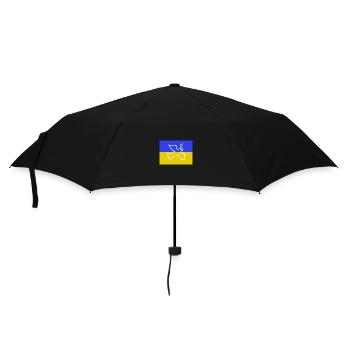 Ukraine - Parapluie standard - noir - Devant