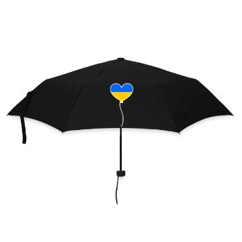 Ukraine - Umbrella (small) - black - Front