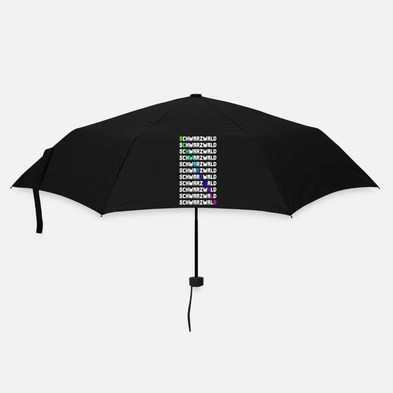 | de la Forêt-Noire Montagnes | Randonnée | Vacances - Parapluie standard - noir