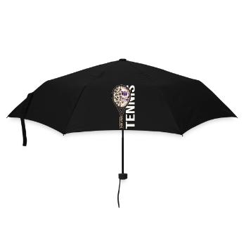 Raquette de balle de match de tennis - Parapluie standard - noir - Devant