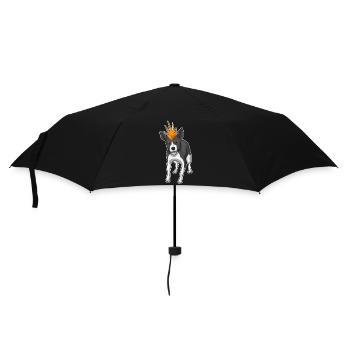 Drôle de chien - Parapluie standard - noir - Devant