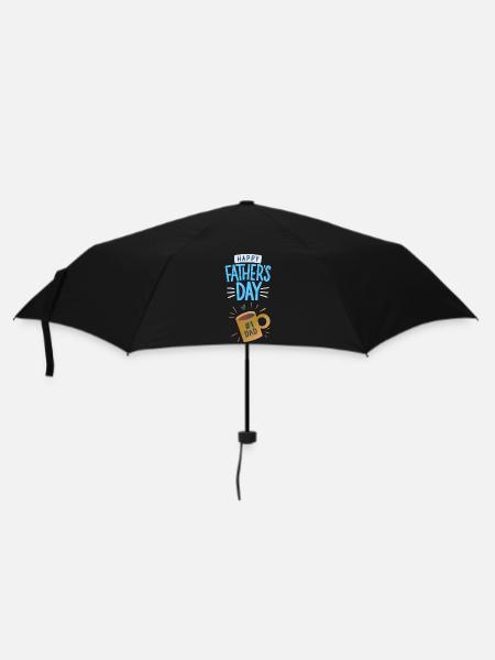 Bonne fête des pères - Parapluie standard - noir