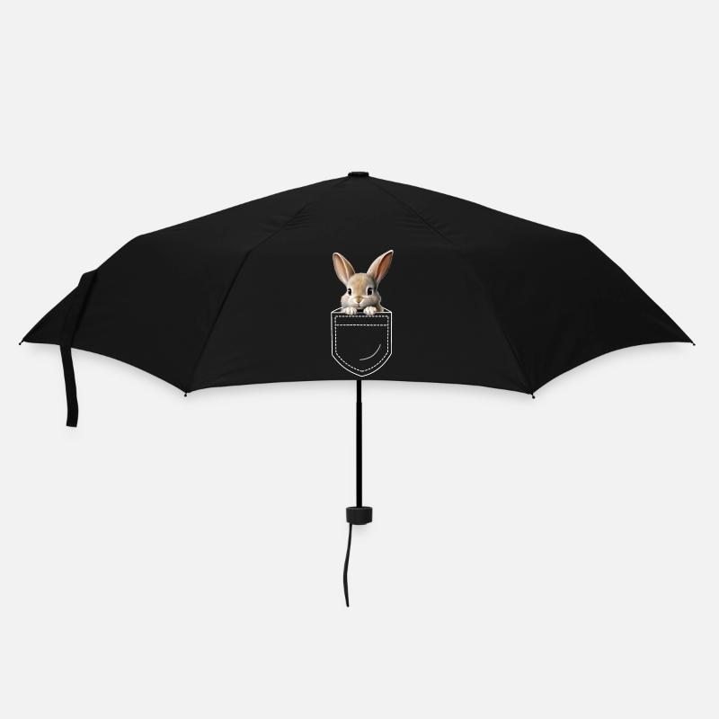 Lapin Lapin - Parapluie standard - noir