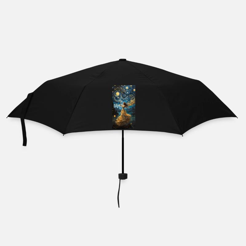 Tanz - Regenschirm (klein) - Schwarz