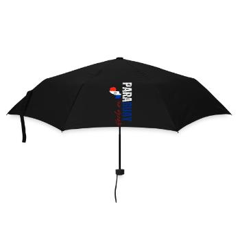 Made in Paraguay, vertical design - Umbrella (small) - black - Front