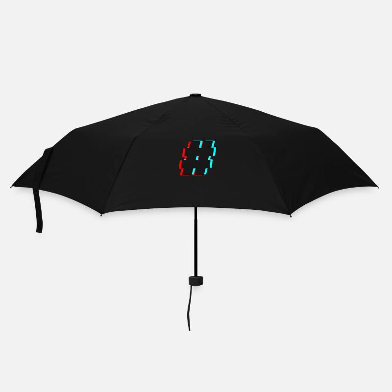 Hashtag # - Umbrella (small) - black