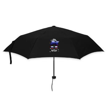 Russia - Umbrella (small) - black - Front