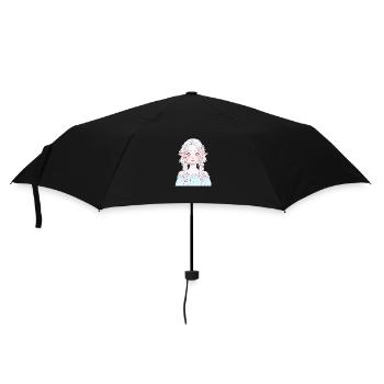 Elf, Anime, Girl - Umbrella (small) - black - Front