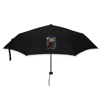Panda Roux, Van Gogh, Style - Parapluie standard - noir - Devant