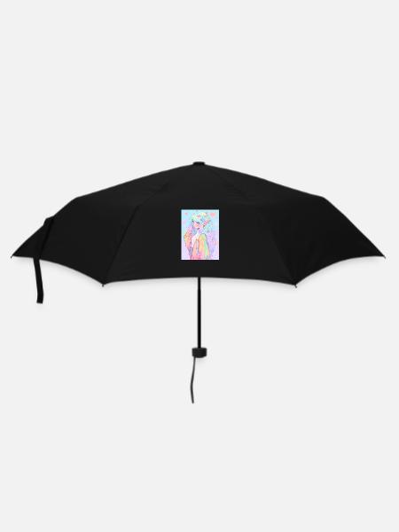 Anime, Fille d’anime, Fille d’anime, Elfe - Parapluie standard - noir