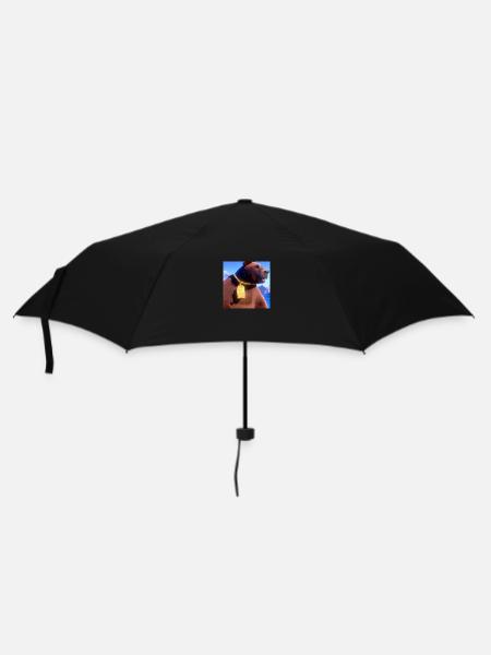 Rich Bear - Regenschirm (klein) - Schwarz