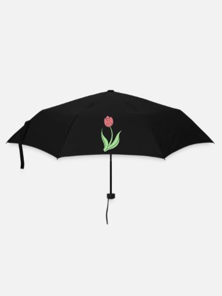 Sweet Tulip - Umbrella (small) - black