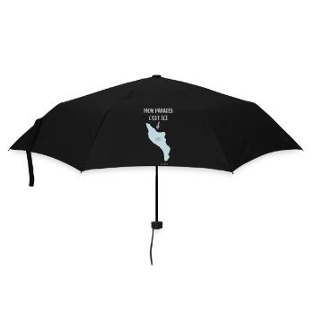 Moon paradis , serie ile d'Oléron - Parapluie standard - noir - Devant