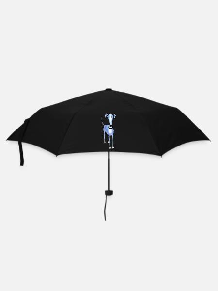 Lurcher...My beautiful dog. My best friend. - Umbrella (small) - black