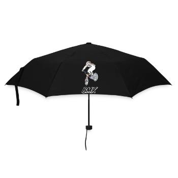 bmx race racing mountain bike motocross - Umbrella (small) - black - Front