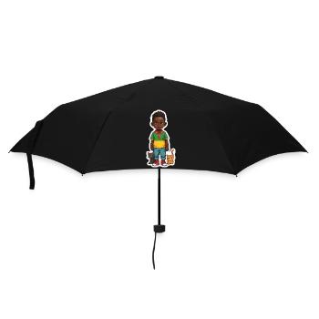 Idée cadeau d’amour de chat enfant - Parapluie standard - noir - Devant