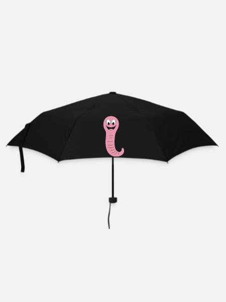 ver de terre - Parapluie standard - noir