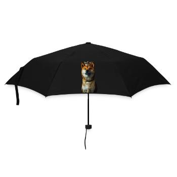 Shiba Inu - Umbrella (small) - black - Front
