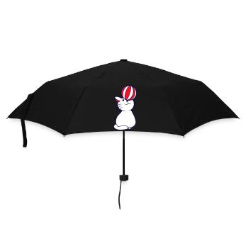 Circus Cat Jeu de ballon de plage équilibré Fun Fun - Parapluie standard - noir - Devant