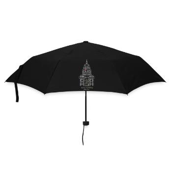 Austin, dessin du Capitole du Texas, États-Unis - Parapluie standard - noir - Devant
