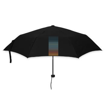 ATMOSPHERE - Regenschirm (klein) - Schwarz - Vorne