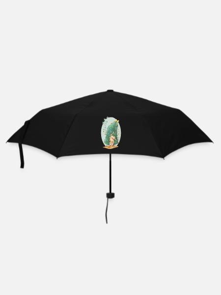 chat_sapin - Parapluie standard - noir