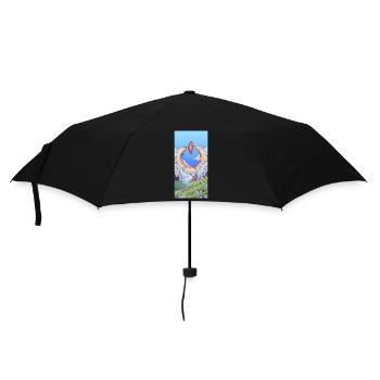 Magic Mountain - Umbrella (small) - black - Front