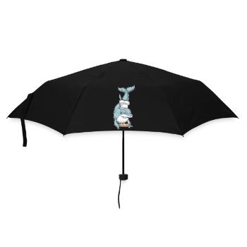 Dolphin Baker Bread Baking - Umbrella (small) - black - Front